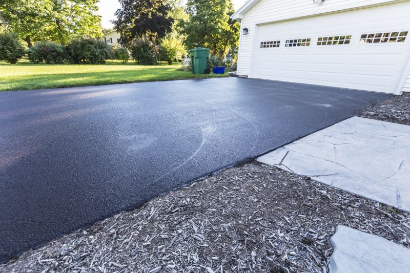 Residential Driveway with Smooth Surface